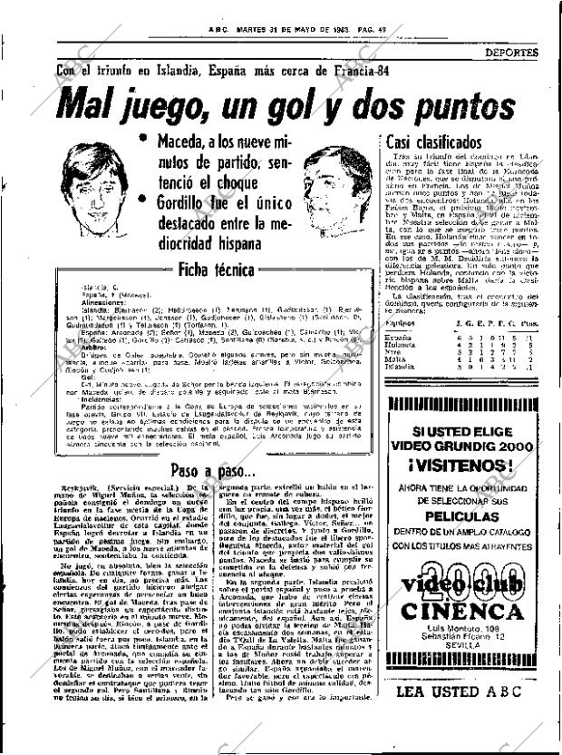 ABC SEVILLA 31-05-1983 página 65