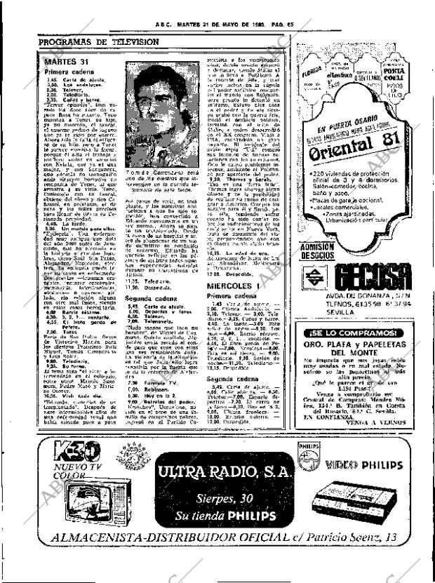 ABC SEVILLA 31-05-1983 página 81