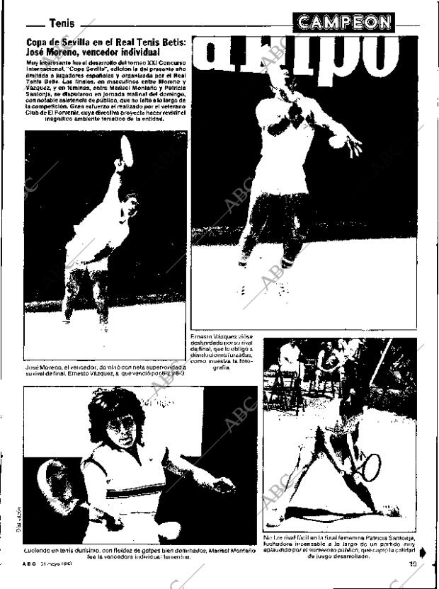 ABC SEVILLA 31-05-1983 página 99