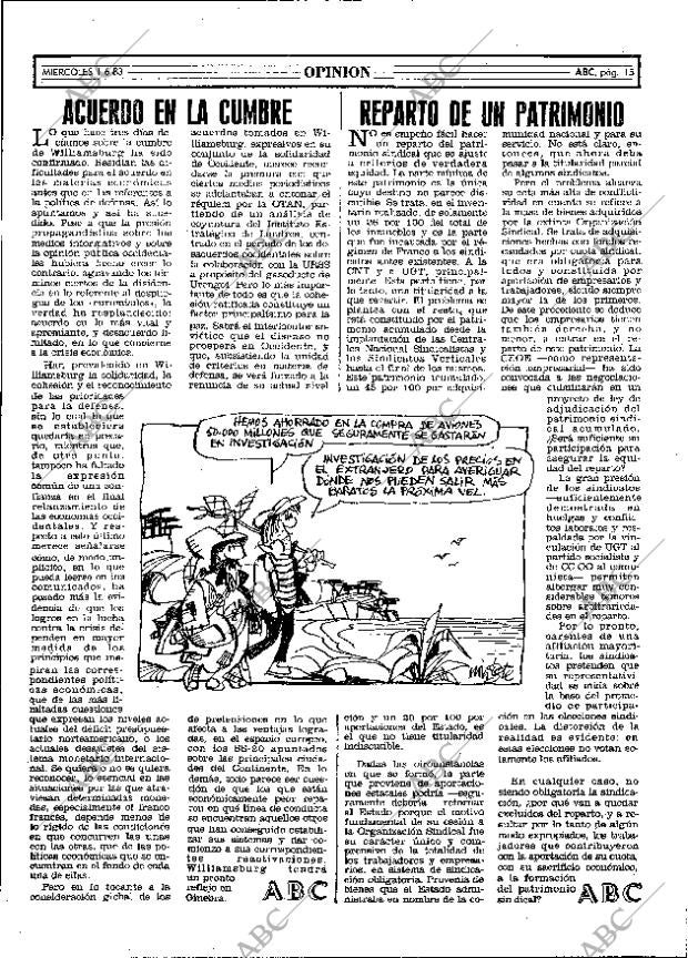 ABC MADRID 01-06-1983 página 15