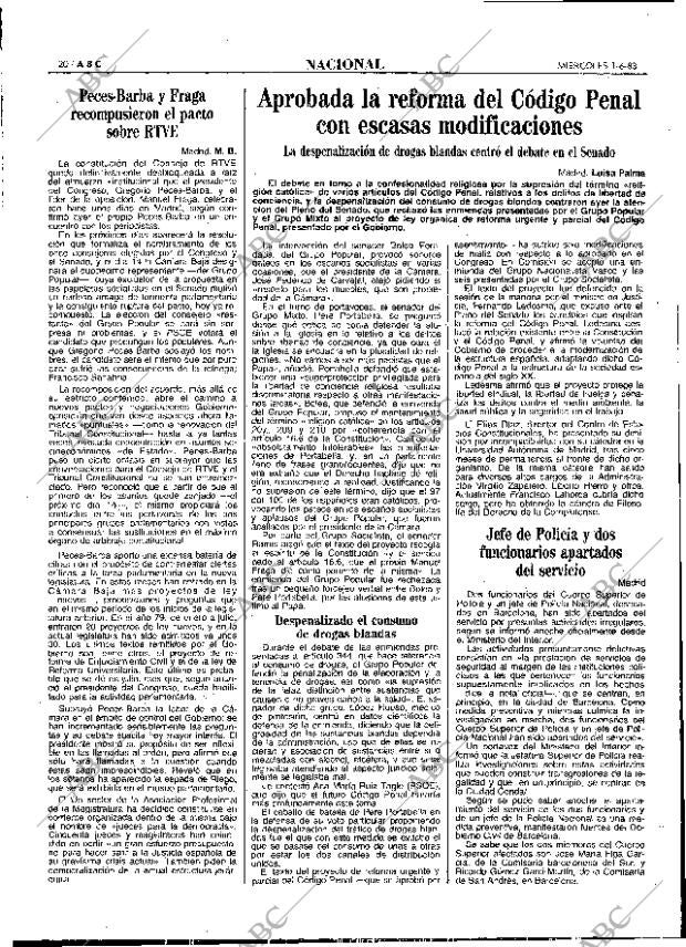 ABC MADRID 01-06-1983 página 20