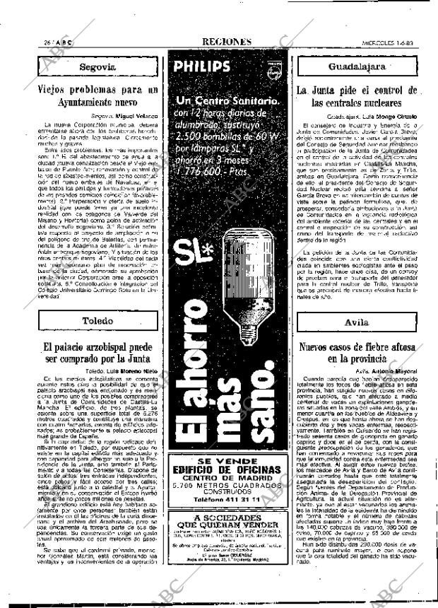 ABC MADRID 01-06-1983 página 26