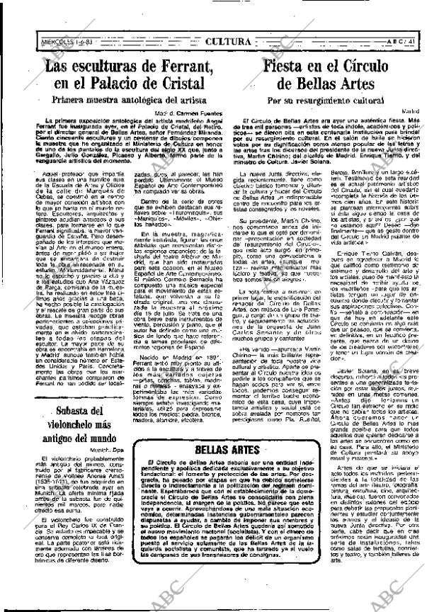 ABC MADRID 01-06-1983 página 41