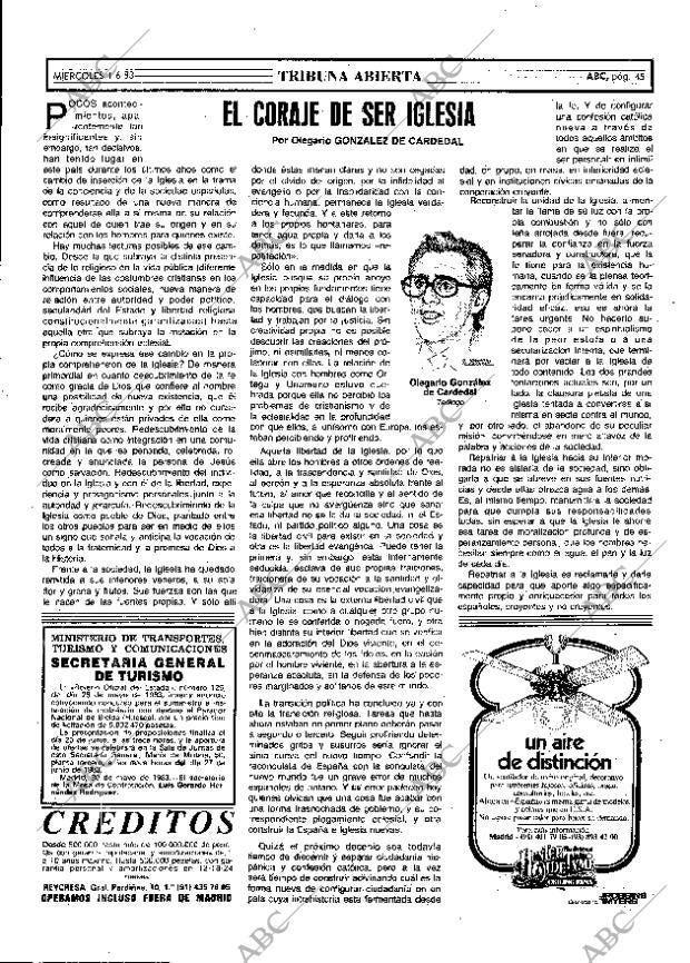 ABC MADRID 01-06-1983 página 45