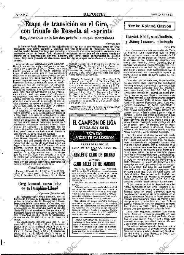 ABC MADRID 01-06-1983 página 70