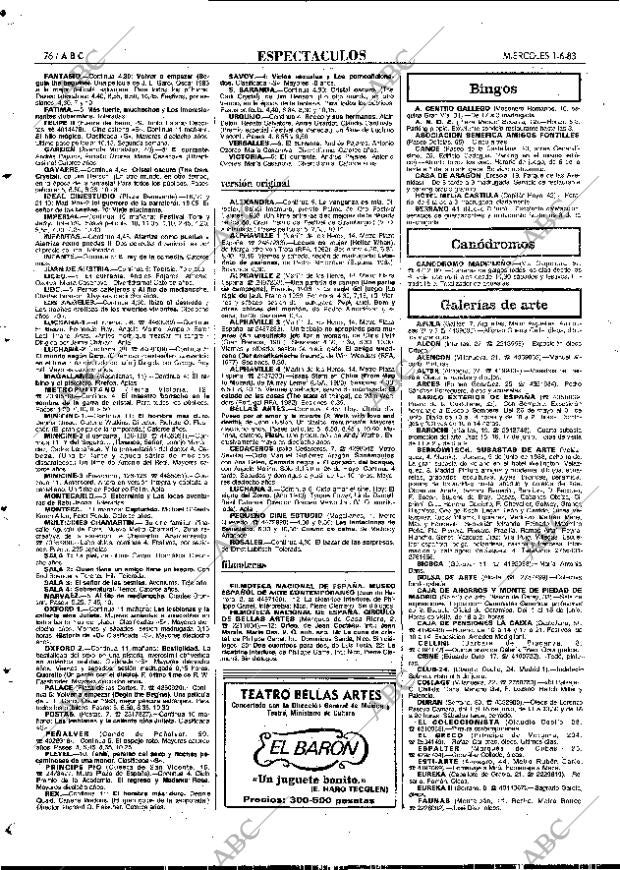 ABC MADRID 01-06-1983 página 76