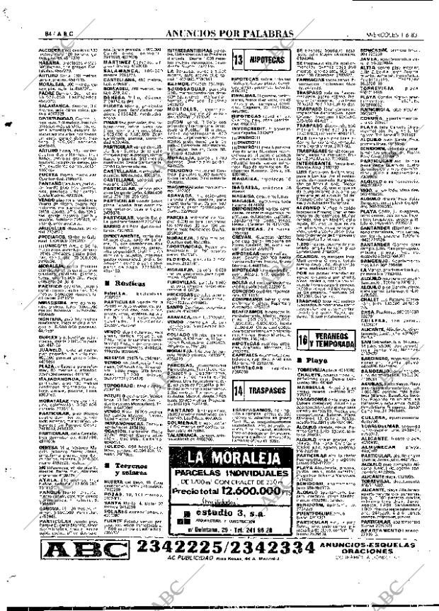 ABC MADRID 01-06-1983 página 84