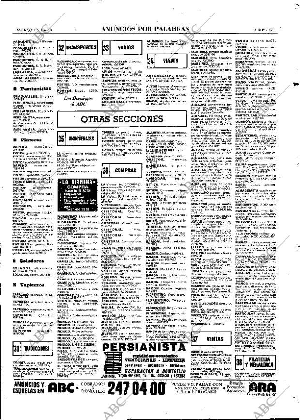ABC MADRID 01-06-1983 página 87