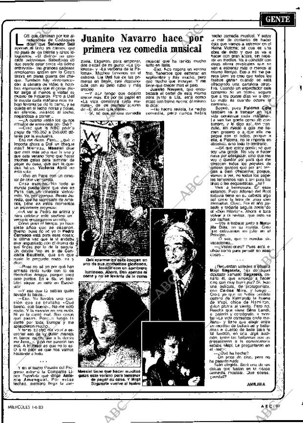 ABC MADRID 01-06-1983 página 97