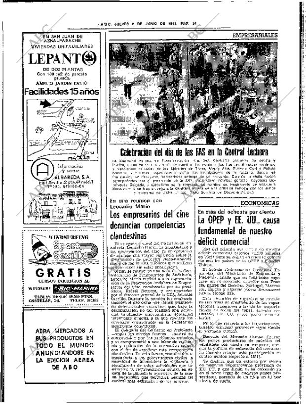ABC SEVILLA 02-06-1983 página 40