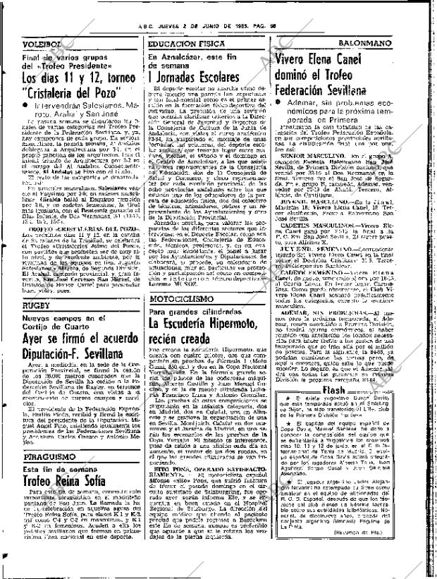 ABC SEVILLA 02-06-1983 página 72