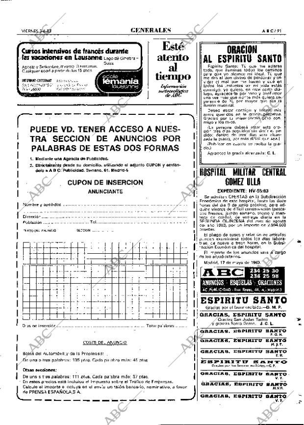 ABC MADRID 03-06-1983 página 91