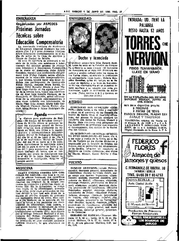 ABC SEVILLA 04-06-1983 página 45