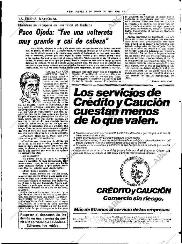 ABC SEVILLA 09-06-1983 página 61