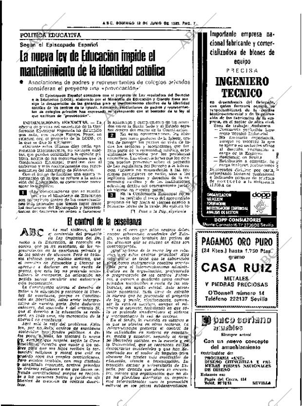 ABC SEVILLA 12-06-1983 página 23