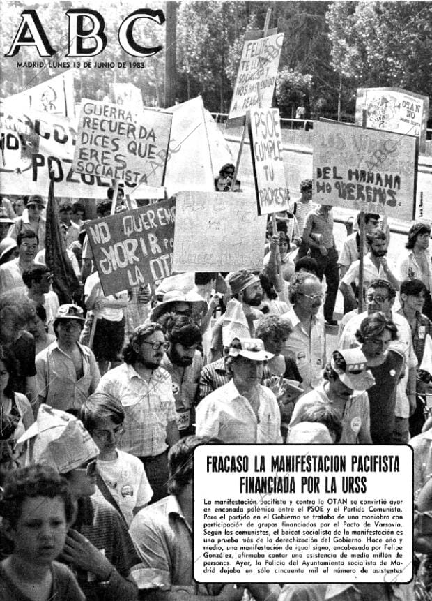ABC MADRID 13-06-1983 página 1