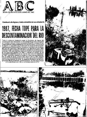 ABC SEVILLA 23-06-1983 página 1