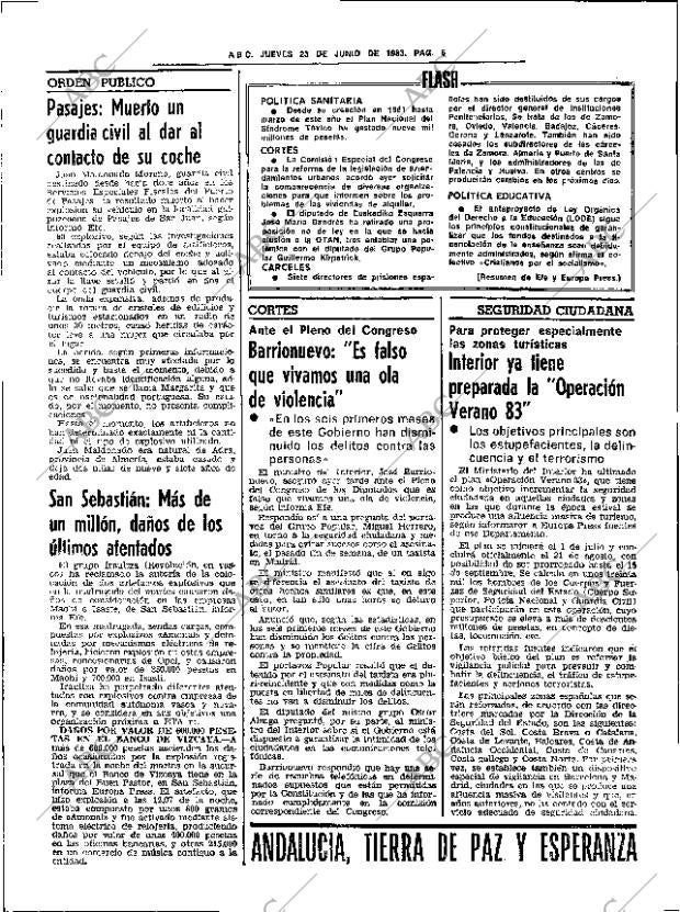 ABC SEVILLA 23-06-1983 página 18