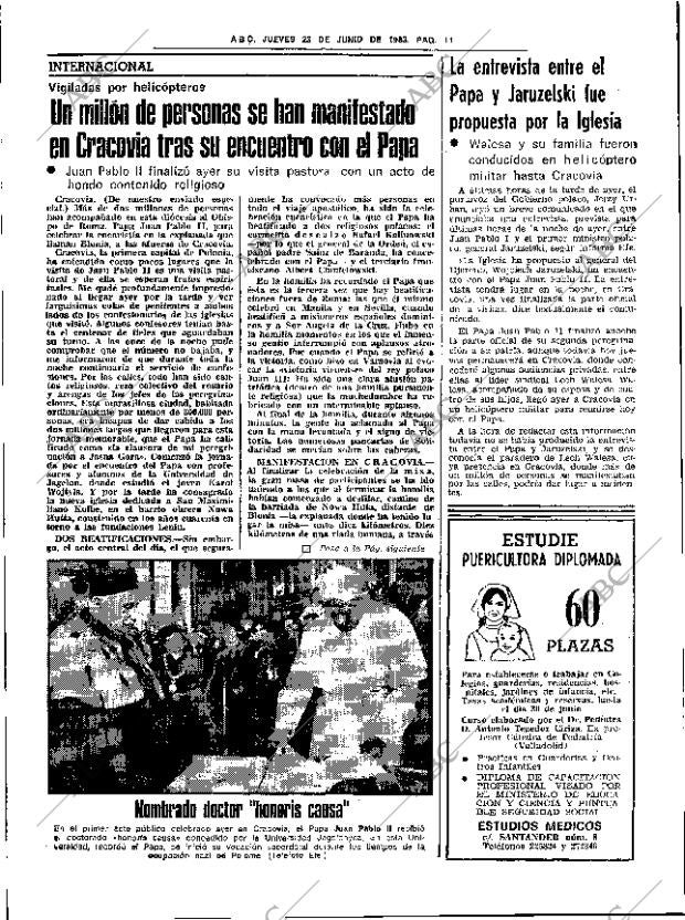 ABC SEVILLA 23-06-1983 página 23