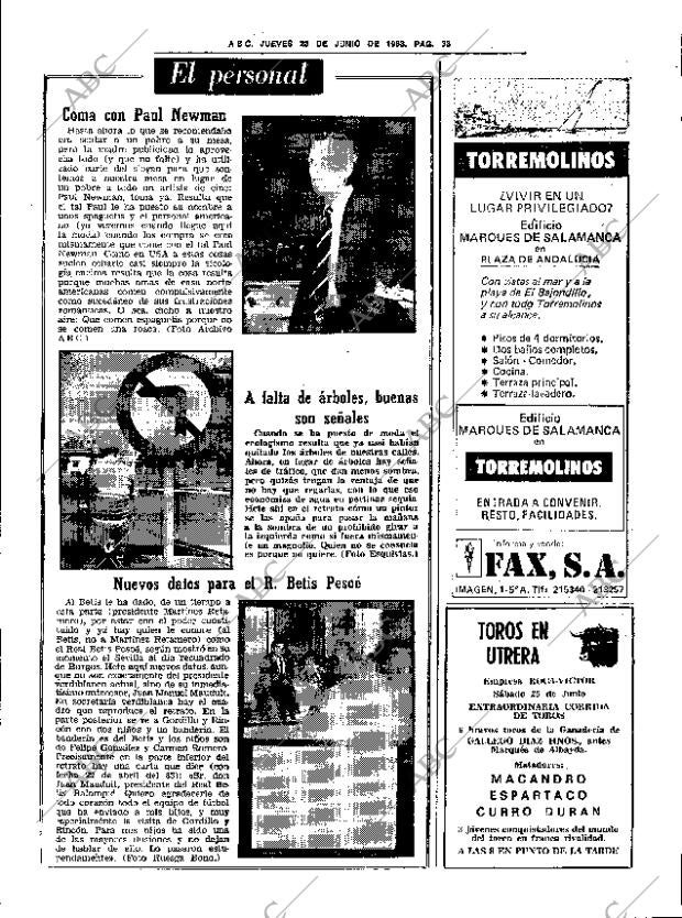 ABC SEVILLA 23-06-1983 página 45