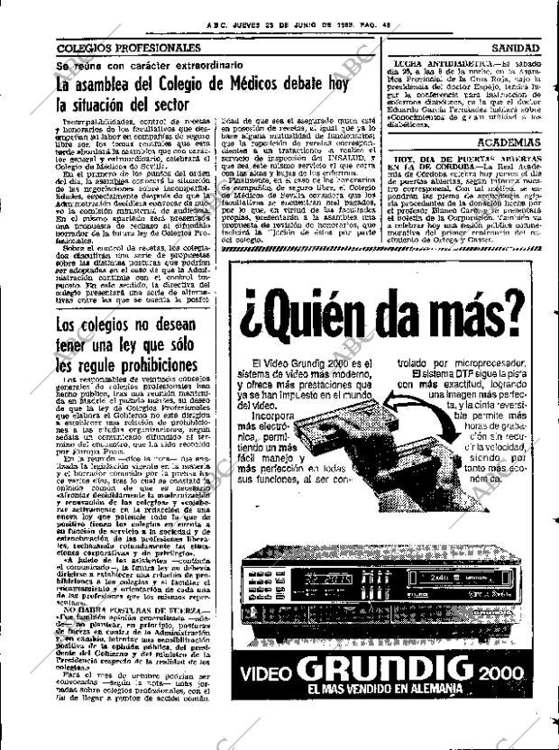 ABC SEVILLA 23-06-1983 página 57