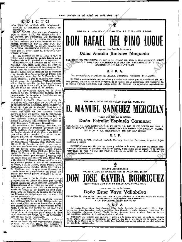 ABC SEVILLA 23-06-1983 página 82