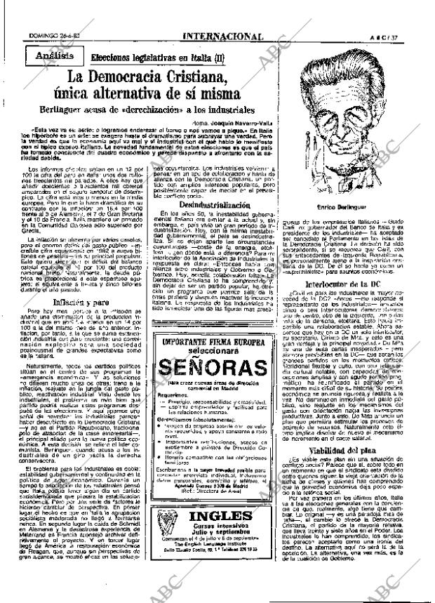 ABC MADRID 26-06-1983 página 37