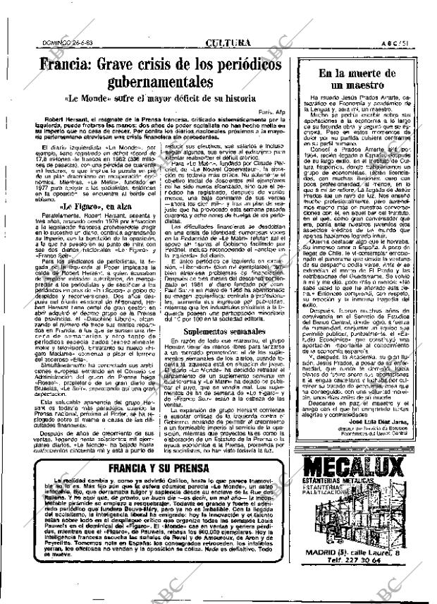 ABC MADRID 26-06-1983 página 51