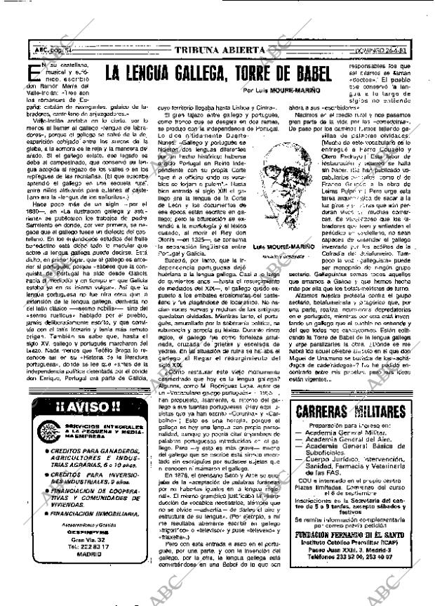 ABC MADRID 26-06-1983 página 54