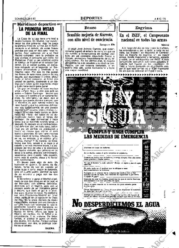 ABC MADRID 26-06-1983 página 75