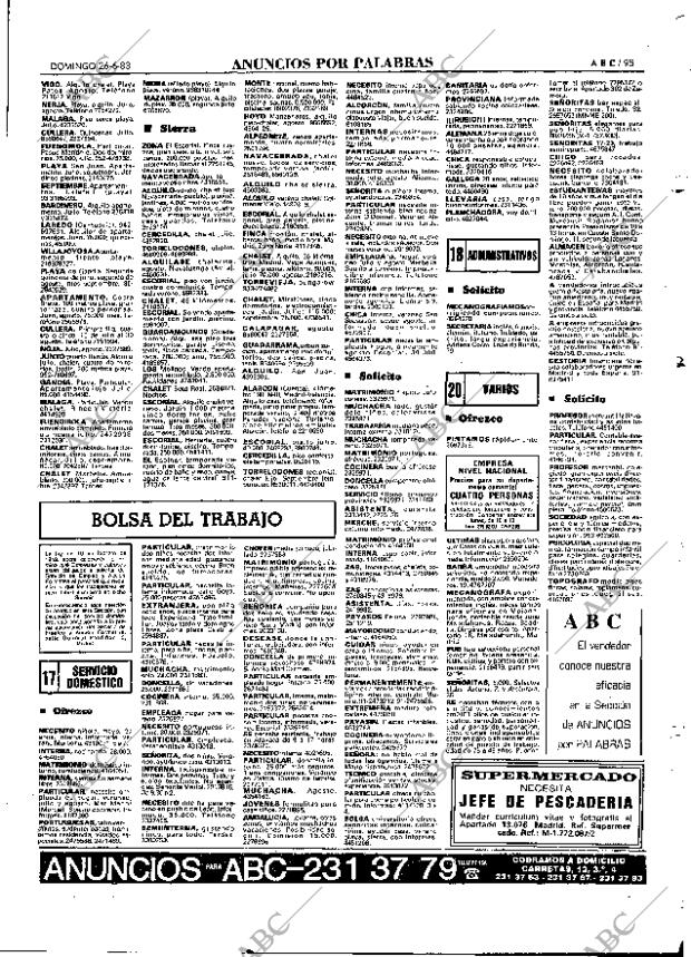 ABC MADRID 26-06-1983 página 95