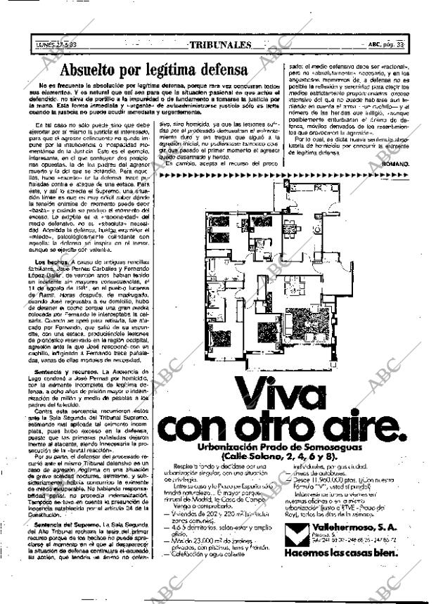 ABC MADRID 27-06-1983 página 33