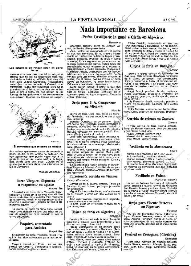 ABC MADRID 27-06-1983 página 63