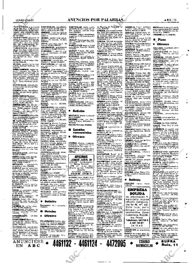 ABC MADRID 27-06-1983 página 73