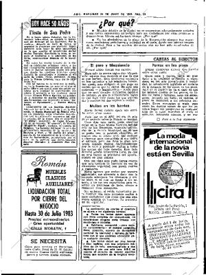 ABC SEVILLA 29-06-1983 página 47