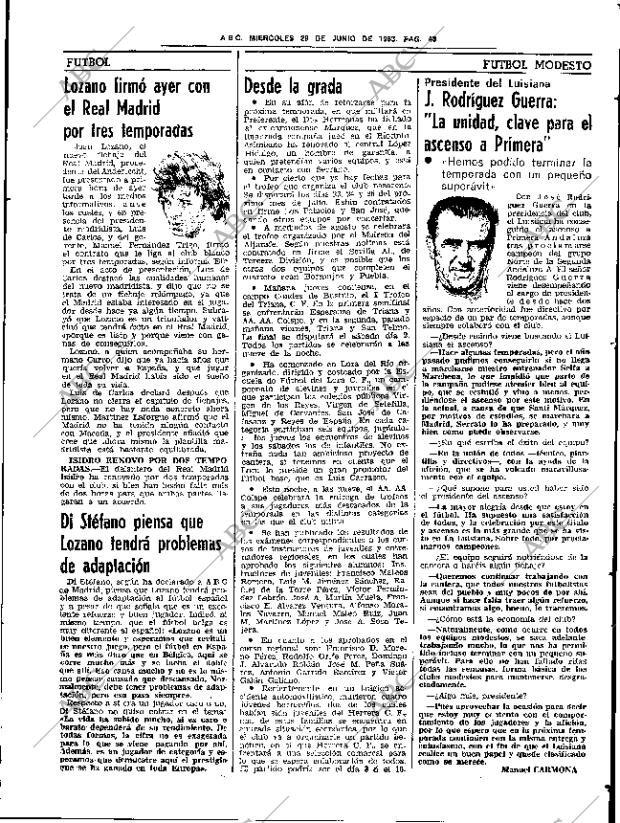 ABC SEVILLA 29-06-1983 página 57