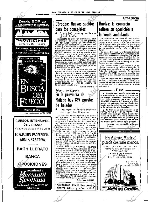 ABC SEVILLA 01-07-1983 página 26