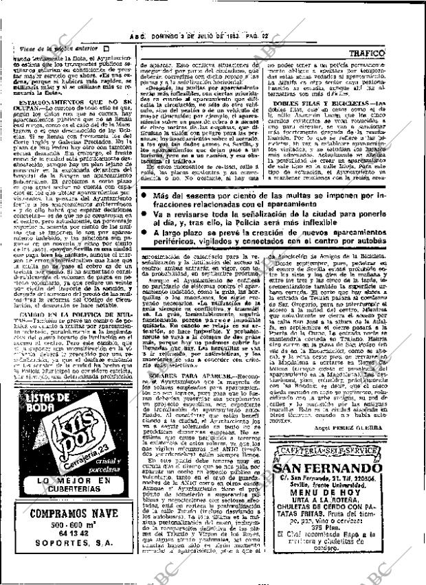 ABC SEVILLA 03-07-1983 página 38