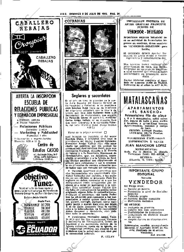 ABC SEVILLA 03-07-1983 página 50