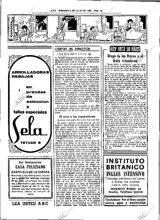 ABC SEVILLA 03-07-1983 página 58