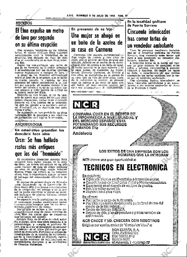 ABC SEVILLA 03-07-1983 página 63