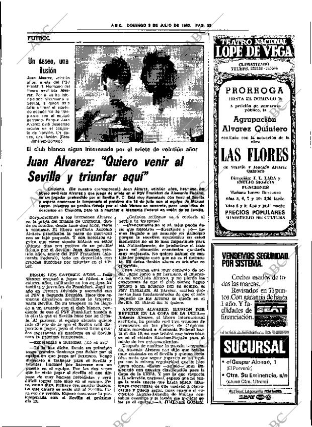 ABC SEVILLA 03-07-1983 página 69