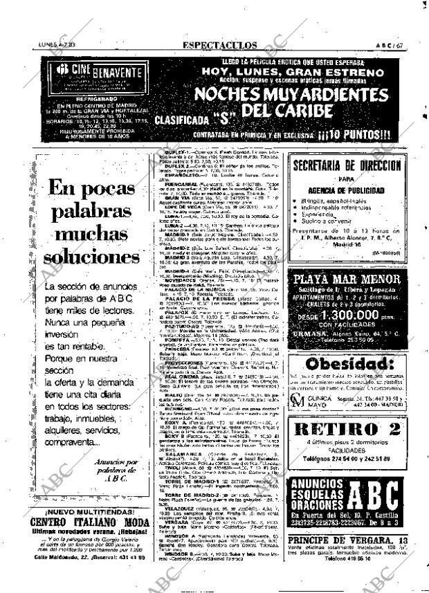 ABC MADRID 04-07-1983 página 67