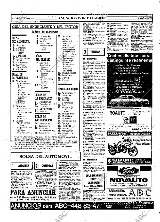 ABC MADRID 04-07-1983 página 71