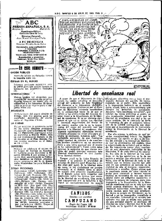 ABC SEVILLA 05-07-1983 página 18