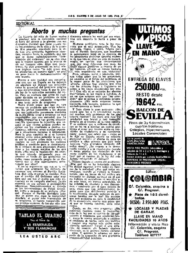 ABC SEVILLA 05-07-1983 página 19