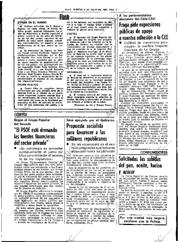 ABC SEVILLA 05-07-1983 página 23