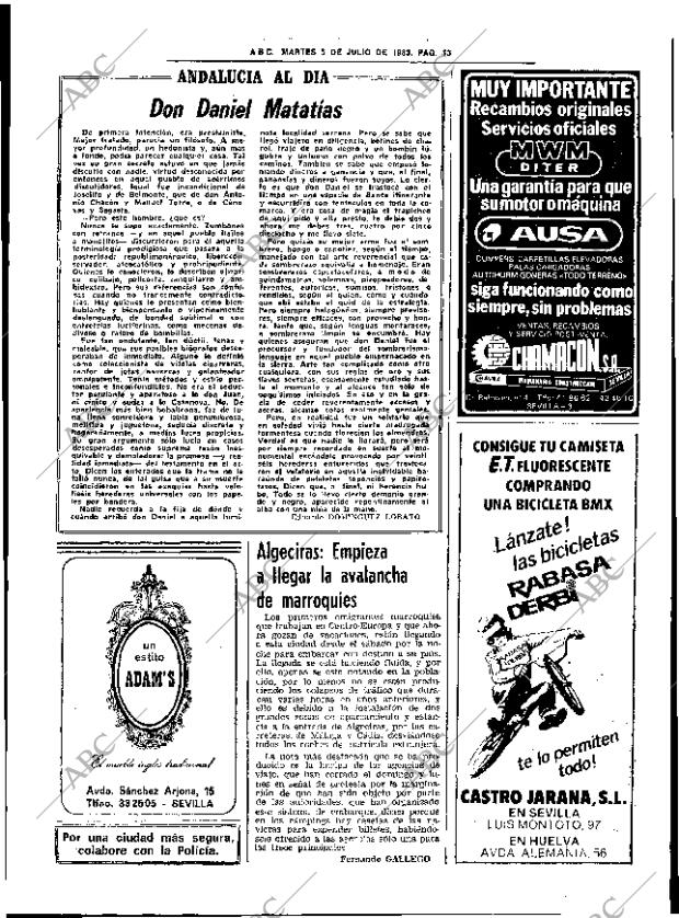 ABC SEVILLA 05-07-1983 página 29