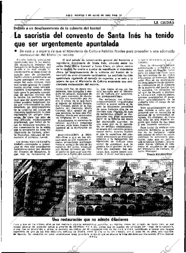 ABC SEVILLA 05-07-1983 página 33