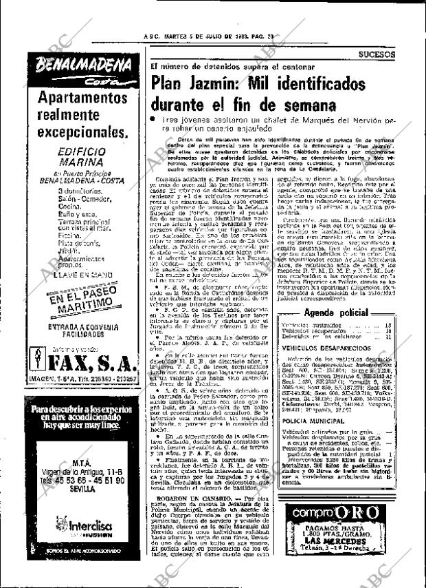 ABC SEVILLA 05-07-1983 página 36